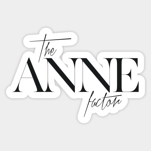 The Anne Factor Sticker by TheXFactor